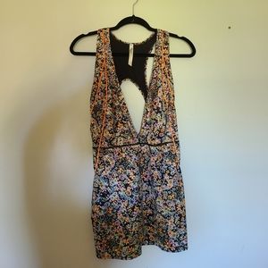 Free People Eden Leotard Romper XL